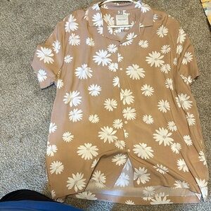 Cactus man button down